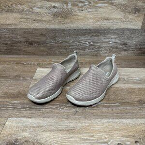 Skechers GoWalk Taupe Casual Sneaker Women's Size 8